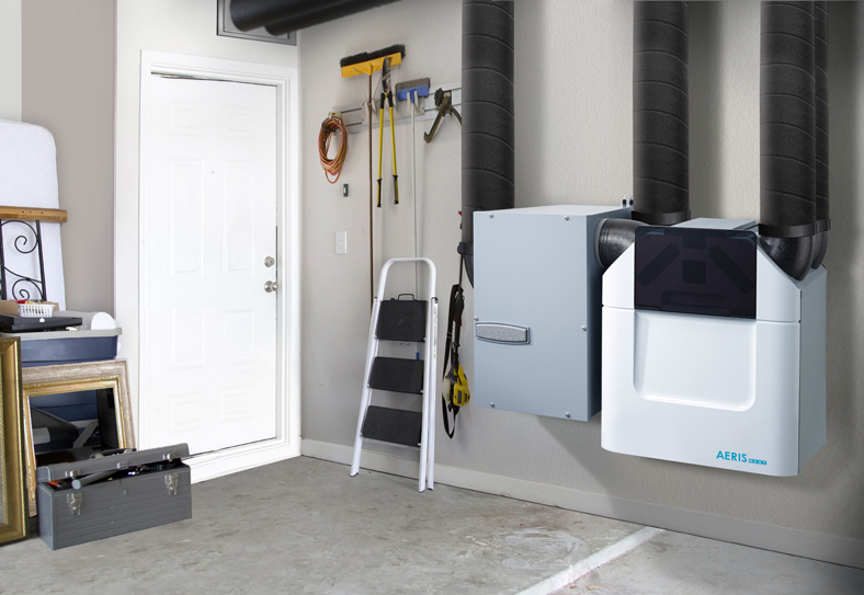 rekuperator AERISnext 350 z gruntowym wymienikiem ciepla