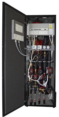 W układzie elementów pompy ciepła w cyklu ciągłym zachodzą przemiany fizyczne.