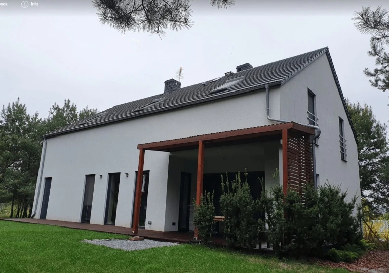 Dom jednorodzinny piętrowy z systemem rekuperacji