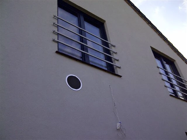 Czerpnia powietrza w murowanym domu z rekuperacją