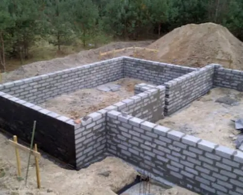 Etap budowy - fundamenty