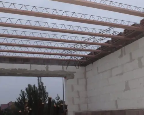 Etap budowy - stropy