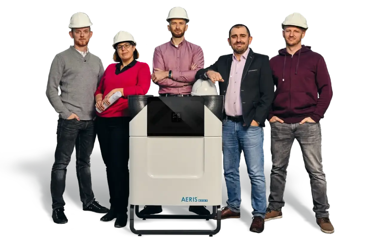 Montaż i projekt rekuperacji - Inżynierowie Rekuperatory.pl przy centrali rekuperacji AERISnext